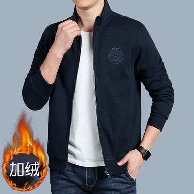 NIAN JEEP加绒卫衣 打造秋冬型男风尚的立领休闲利器